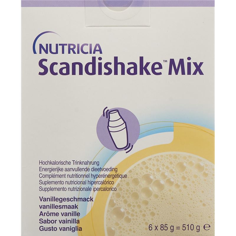 SCANDISHAKE Mix Plv Vanille 6 Btl 85 g