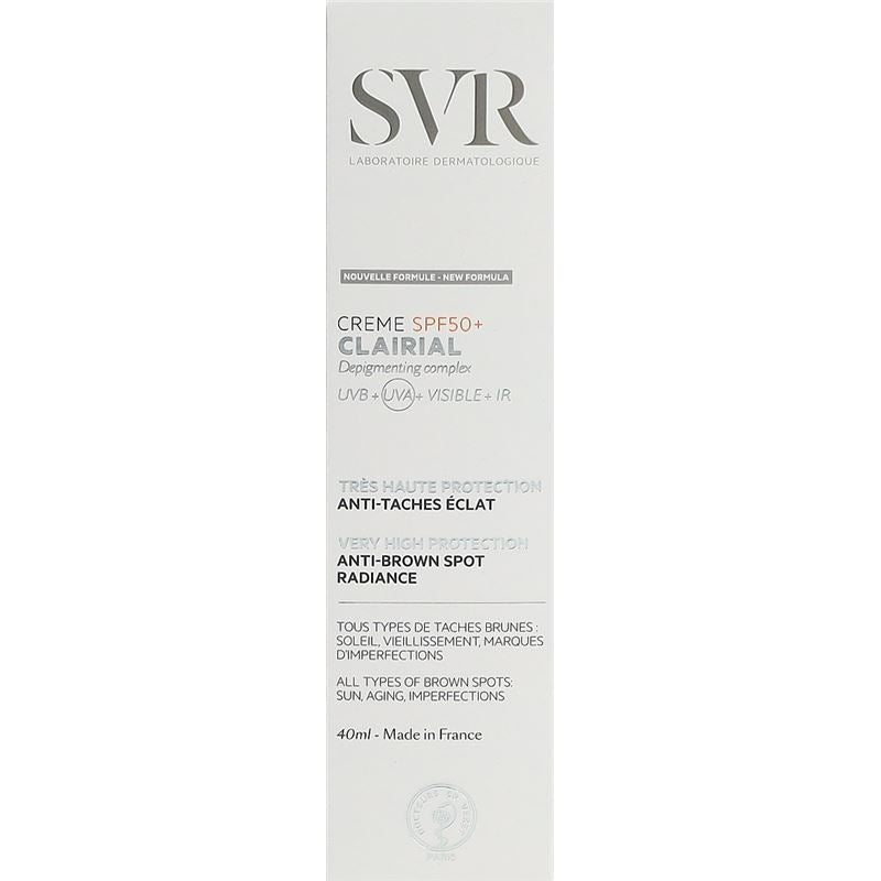 SVR CLAIRIAL Crème SPF50+ 40 ml