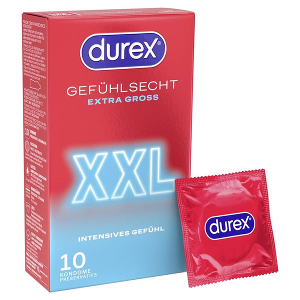 DUREX Gefühlsecht XXL Präservativ 10 Stk