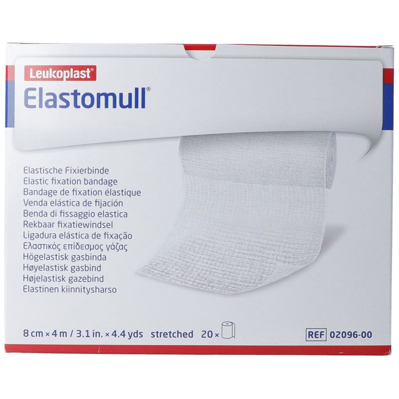 ELASTOMULL Fixierbind 8cmx4m Poly 20 Stk