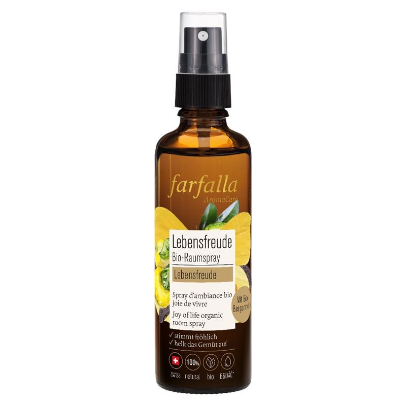 FARFALLA Bio-Raumspray Lebensfr Bergamotte 75 ml