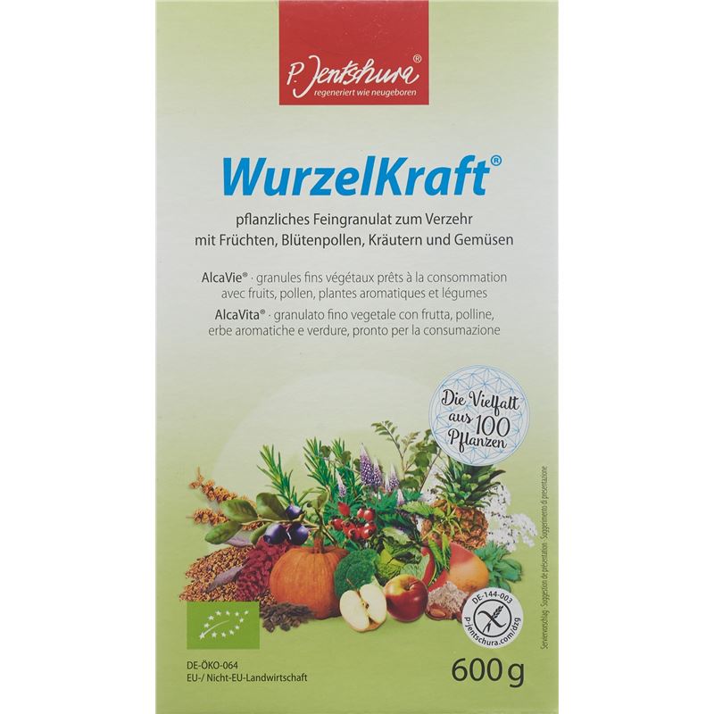 JENTSCHURA WurzelKraft Feingranulat Bio 600 g