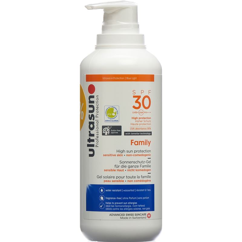 ULTRASUN Family SPF30 -25% Disp 400 ml