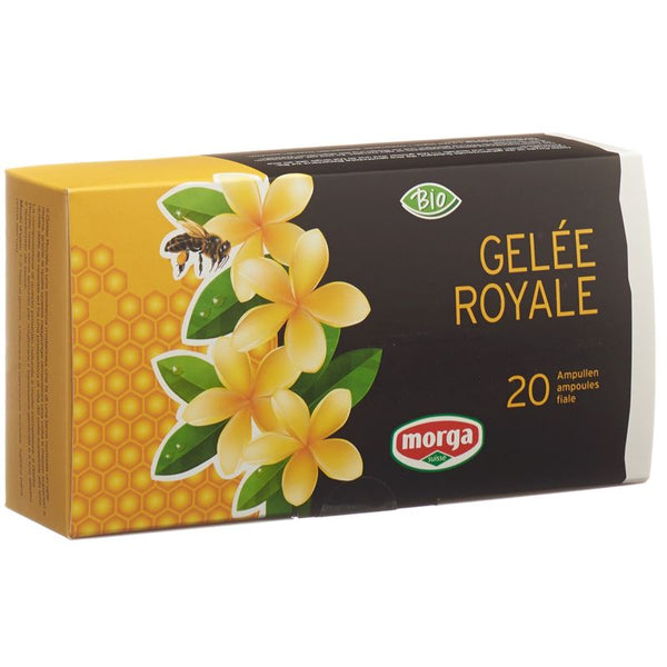 MORGA Gelée Royale Trinkamp 1500 mg Bio 20 x 10 ml