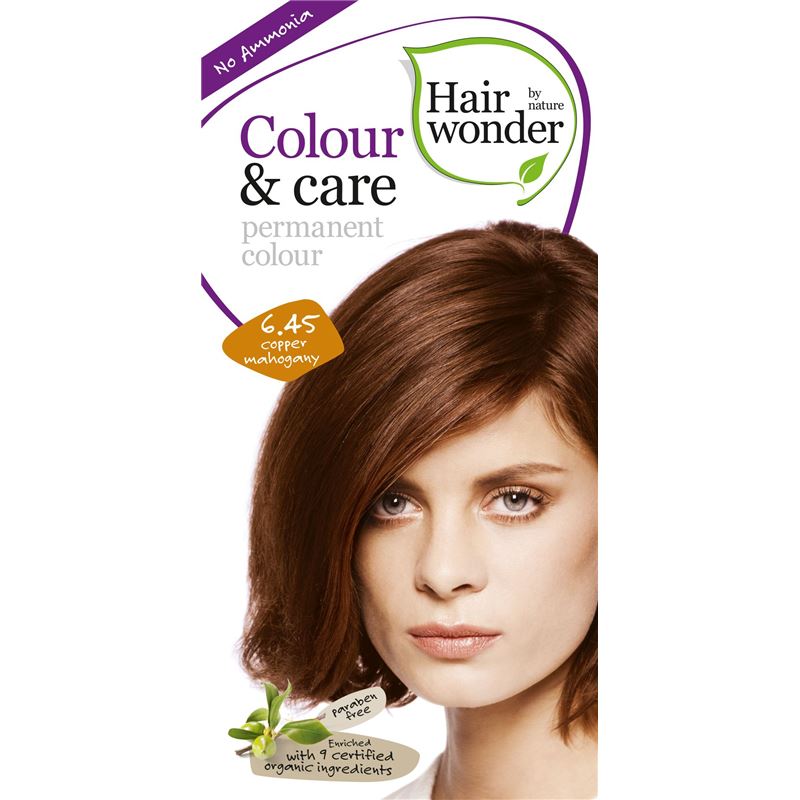 HENNA Hairwonder Colour & Care 6.45 kupfer mahago