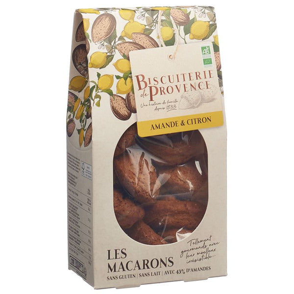 BISCUITERIE Makronen Mandel Zitrone gf Bio 130 g