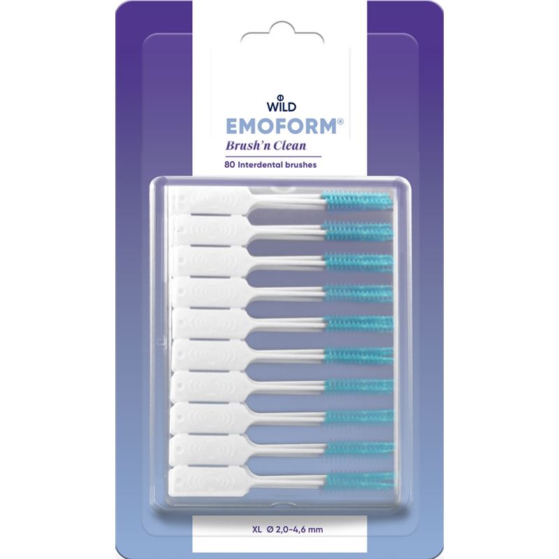 EMOFORM Brush'n Clean XL Familienpackung 80 Stk