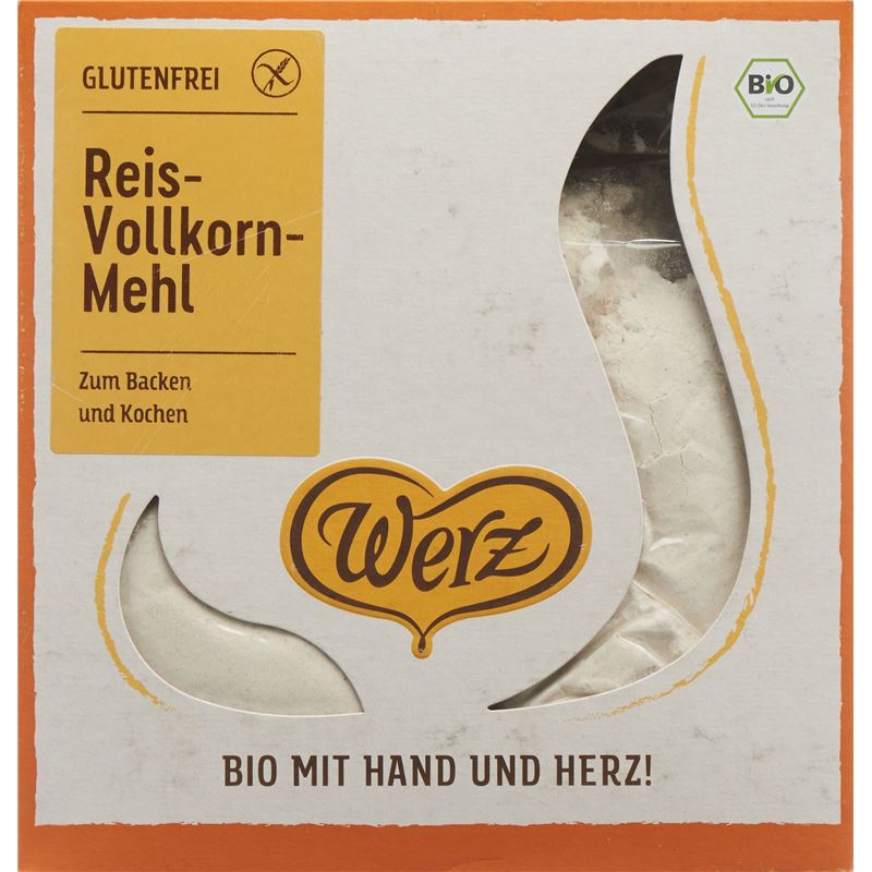 WERZ Reis Mehl Bio glutenfrei 1 kg