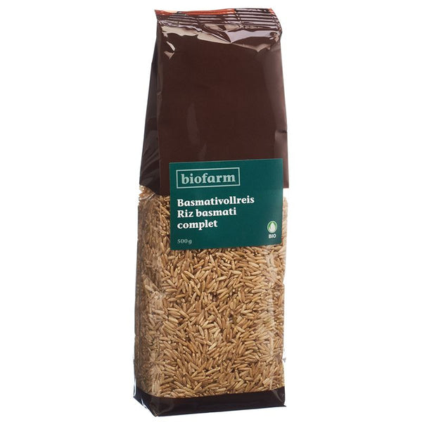 BIOFARM Basmatireis Knospe Btl 500 g
