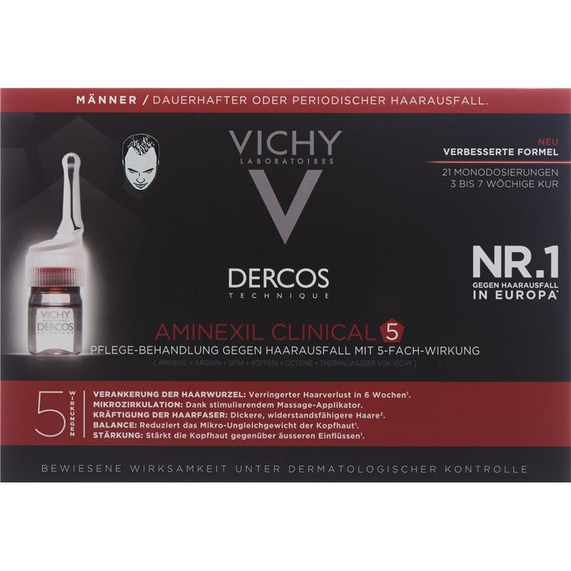 VICHY Dercos Aminexil Clinical 5 Männer 21 x 6 ml