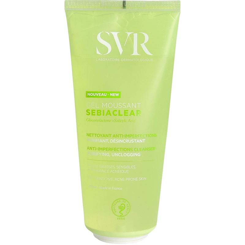 SVR SEBIACLEAR Gel Moussant 200 ml
