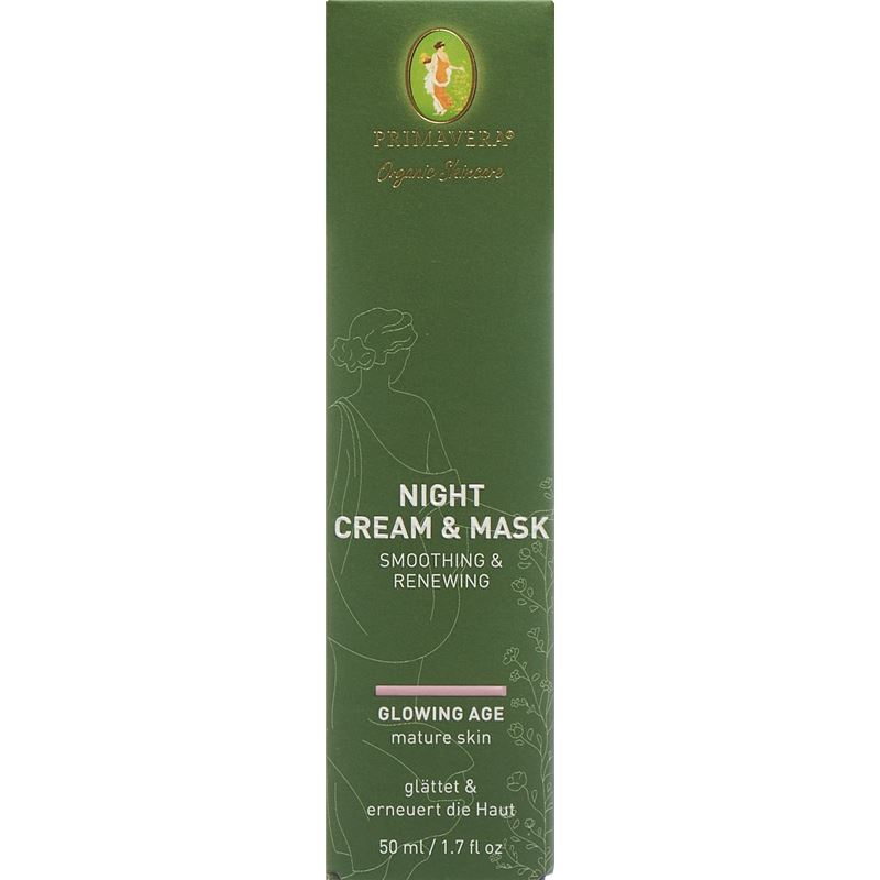 PRIMAVERA Glowing Age Night Cream & Mask Tb 50 ml