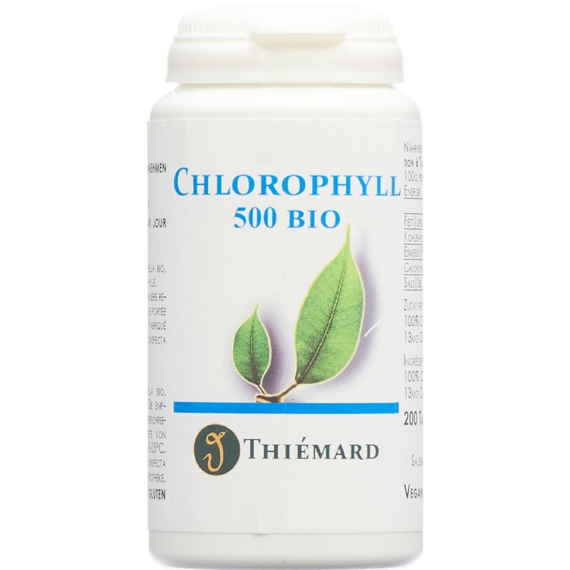 THIEMARD Chlorophyll Tabl 500 mg Bio Ds 200 Stk