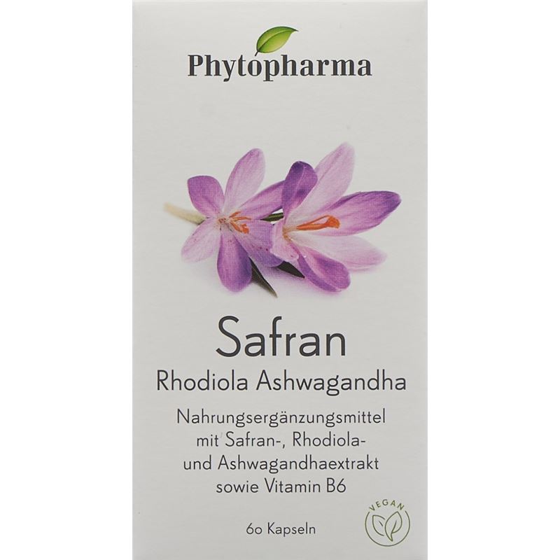 PHYTOPHARMA Safran Kaps Ds 60 Stk