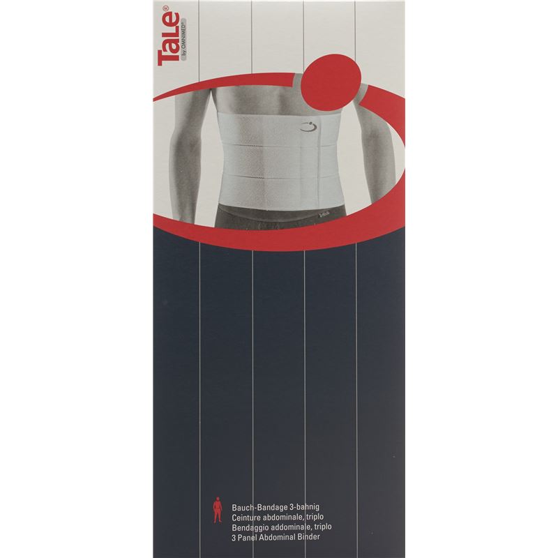 TALE Bauchbandage 22.5 >151cm 3-bahn weiss