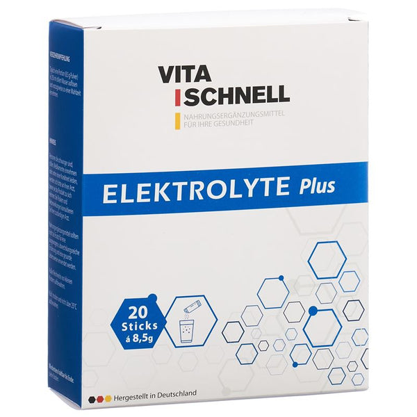 VITA SCHNELL Elektrolyte Plus Btl 20 Stk