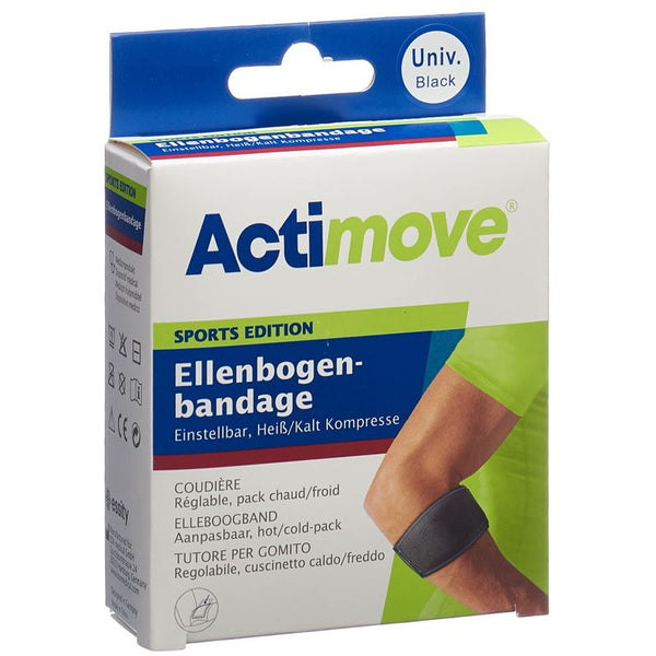 ACTIMOVE Sport Ellenbogenbandage Heiss/Kalt Kompr