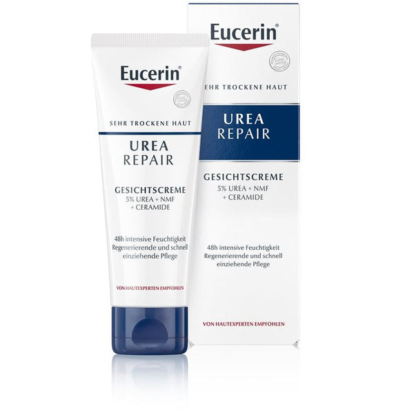 EUCERIN UreaRepair Gesichtscreme 5 % Urea Tb 50 ml