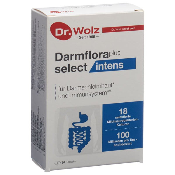 DR. WOLZ Darmflora Plus Select Intens Kaps 80 Stk