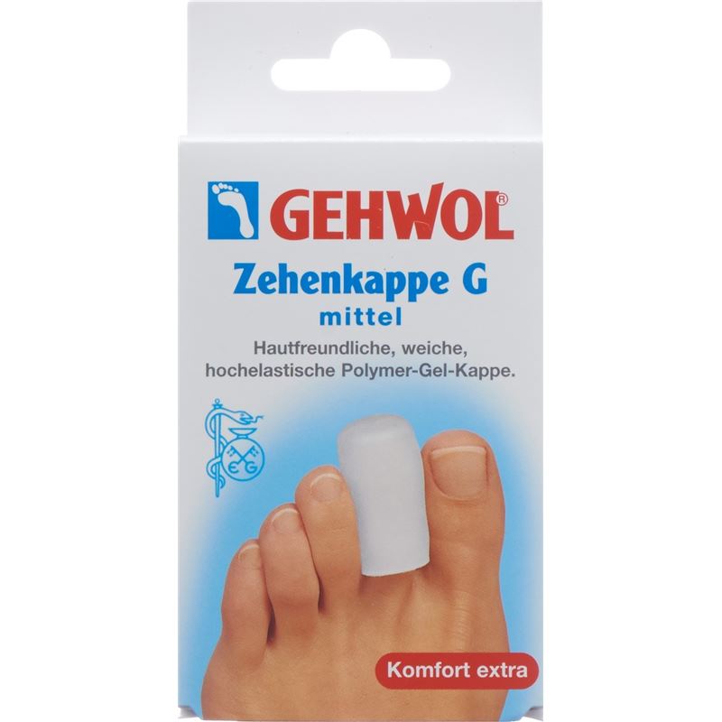 GEHWOL Zehenkappen G mittel 2 Stk