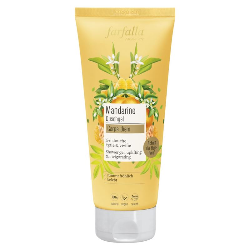 FARFALLA Duschgel Mandarine Carpe Diem 200 ml