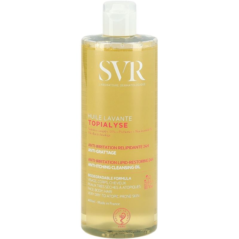 SVR TOPIALYSE Huile Lavante 400 ml