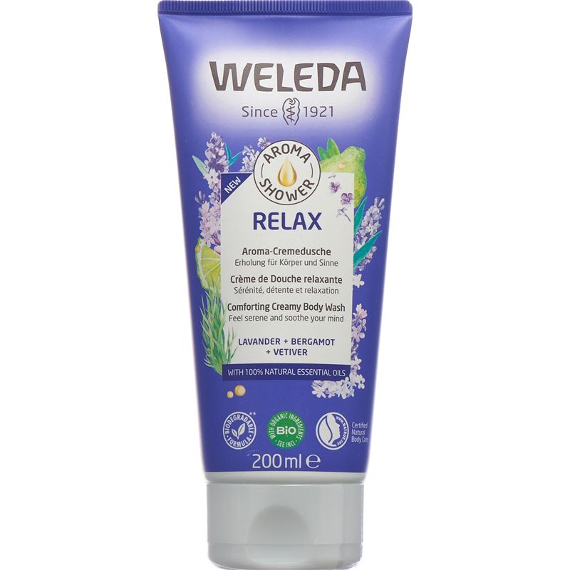 WELEDA Shower Cream Relax Lavendel Tb 200 ml