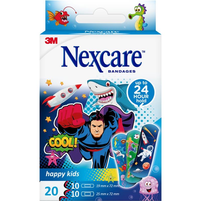 3M NEXCARE Kinderpflast Happy Kids Cool 20 Stk