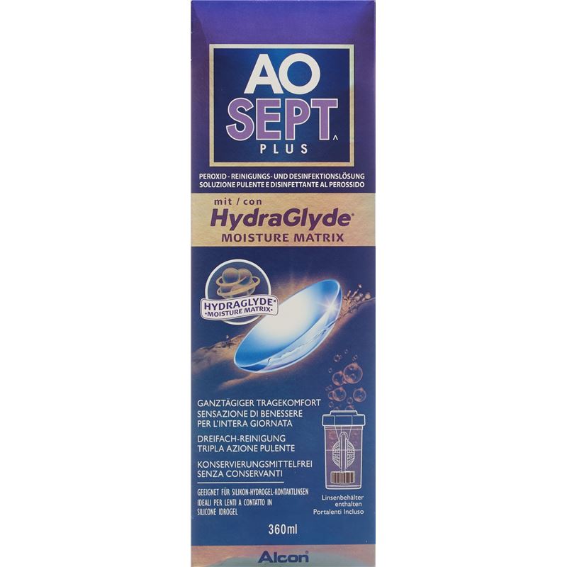 AOSEPT PLUS liq mit HydraGlyde 360 ml