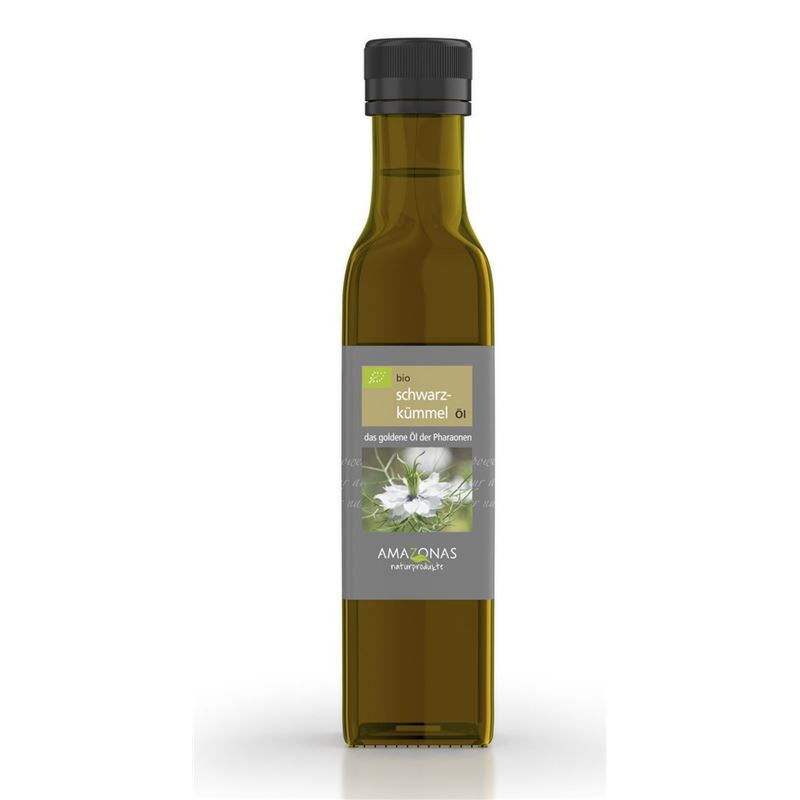 AMAZONAS schwarzkümmelöl 100 % Bio Ägypten 250 ml