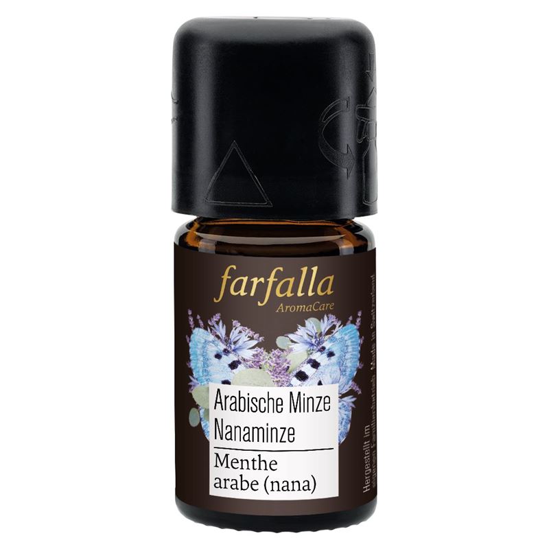 FARFALLA Arabische Minze Nana Äth/Öl kbA Fl 5 ml