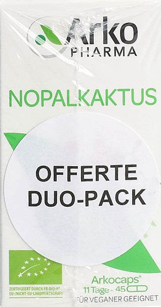ARKOCAPS Nopalkaktus Kaps VG Duo 2 x 45 Stk