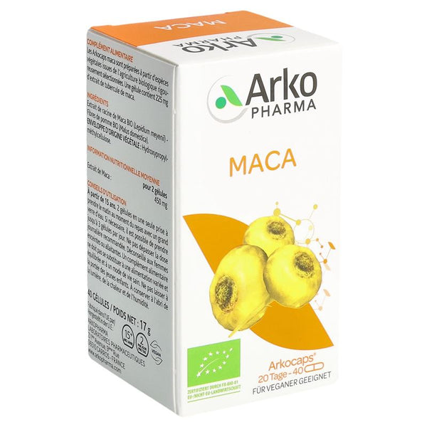ARKOCAPS Maca Kaps Bio Ds 40 Stk