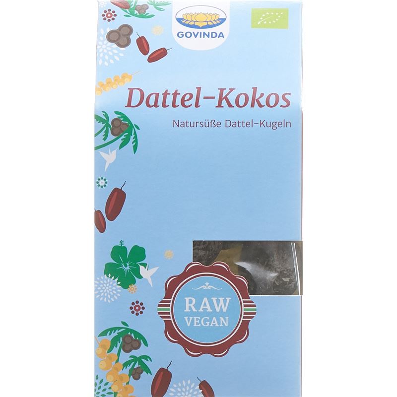 GOVINDA Fruchtkugeln Dattel Kokos Bio 120 g