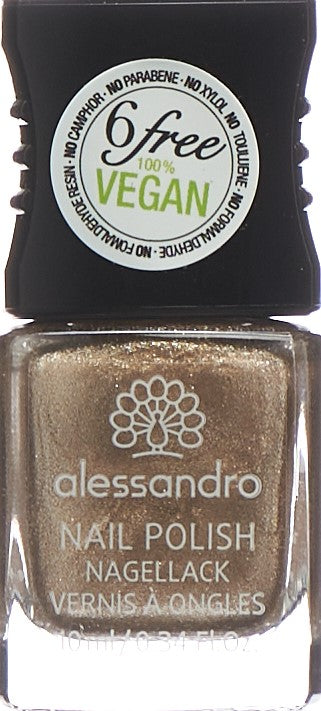 ALESSAN Nagellack ohne Verp 99 Golden R 10 ml