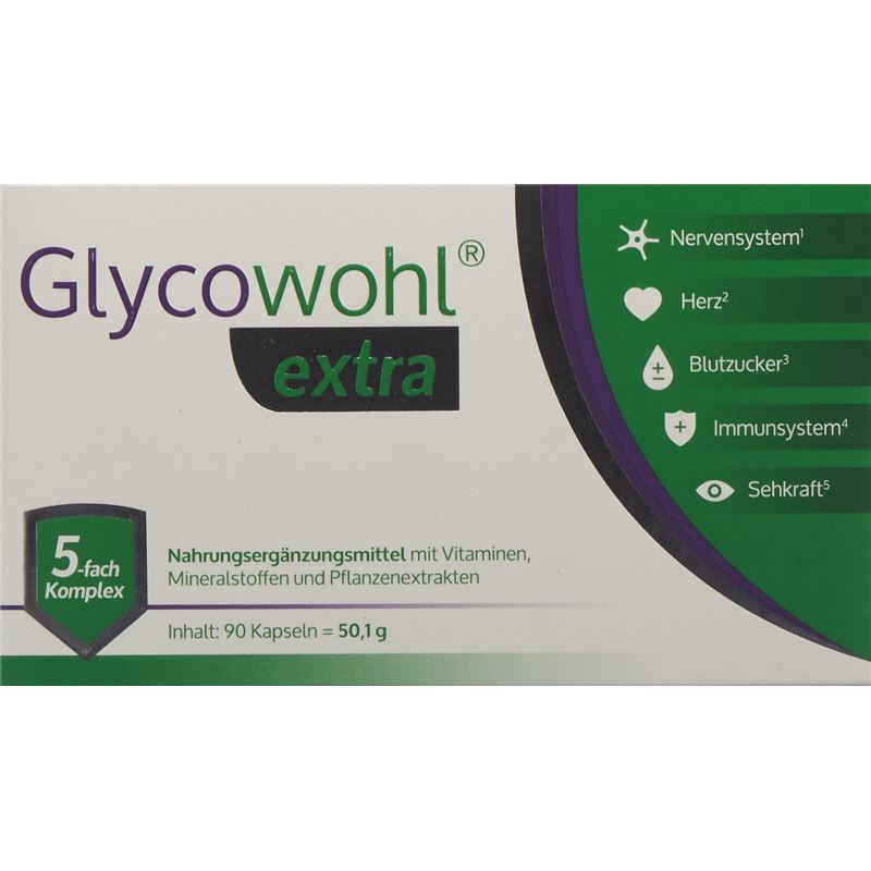 GLYCOWOHL extra Kaps 90 Stk