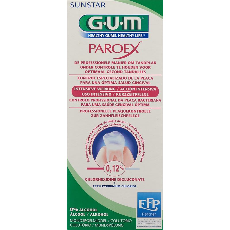GUM Paroex Mundspülung 0.12 % Chlorhexidin 300 ml