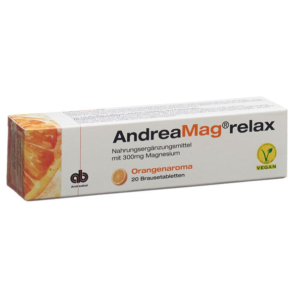 ANDREAMAG relax Brausetabl Orangenaroma 20 Stk
