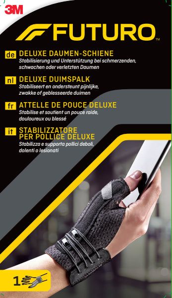 3M FUTURO Deluxe Daumen-Schiene L/XL lin/rech schw