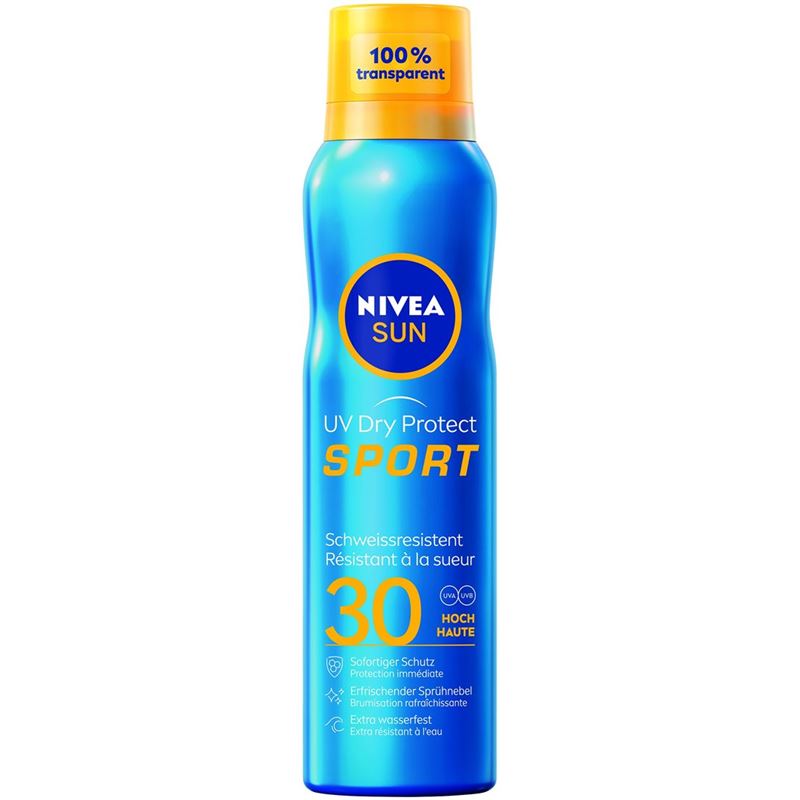 NIVEA SUN UV Dry Prot Sport Sprühneb LSF30 200 ml