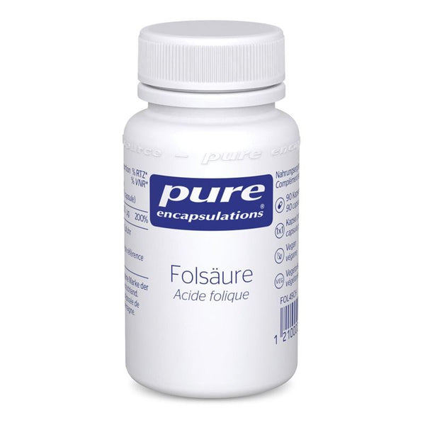 PURE Folsäure Kaps Ds 90 Stk