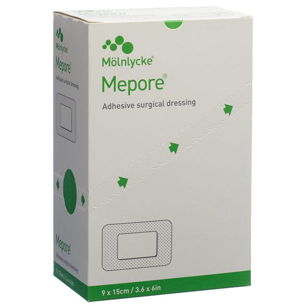 MEPORE Wundverb 15x9cm Wundki 10x5cm 50 Stk