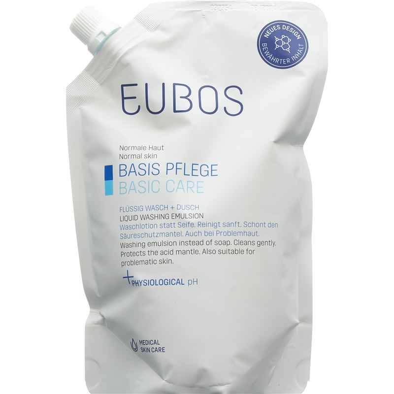 EUBOS Seife liquide unparf blau refill 400 ml