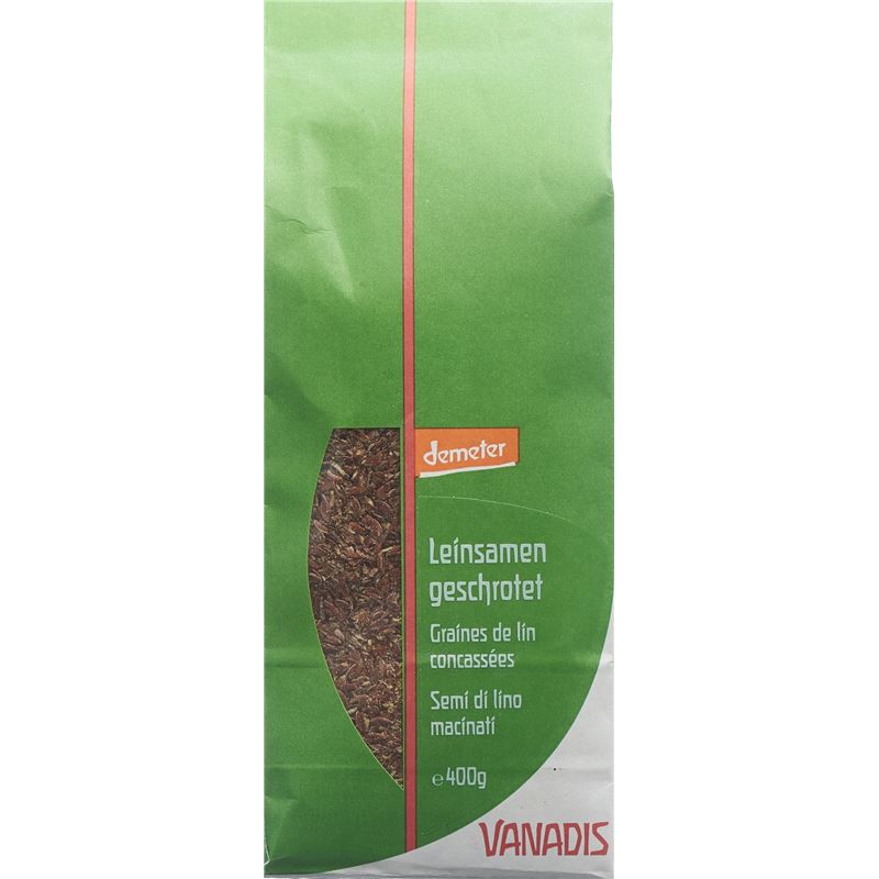 VANADIS Leinsamen geschrotet 400 g