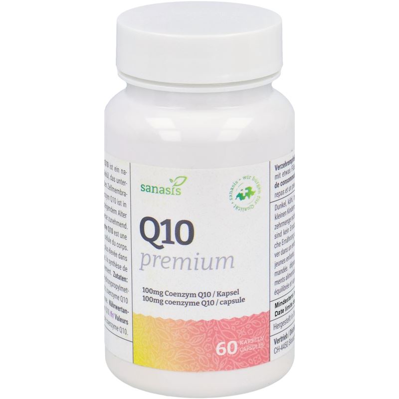 SANASIS Q10 premium Kaps 100 mg Ds 60 Stk