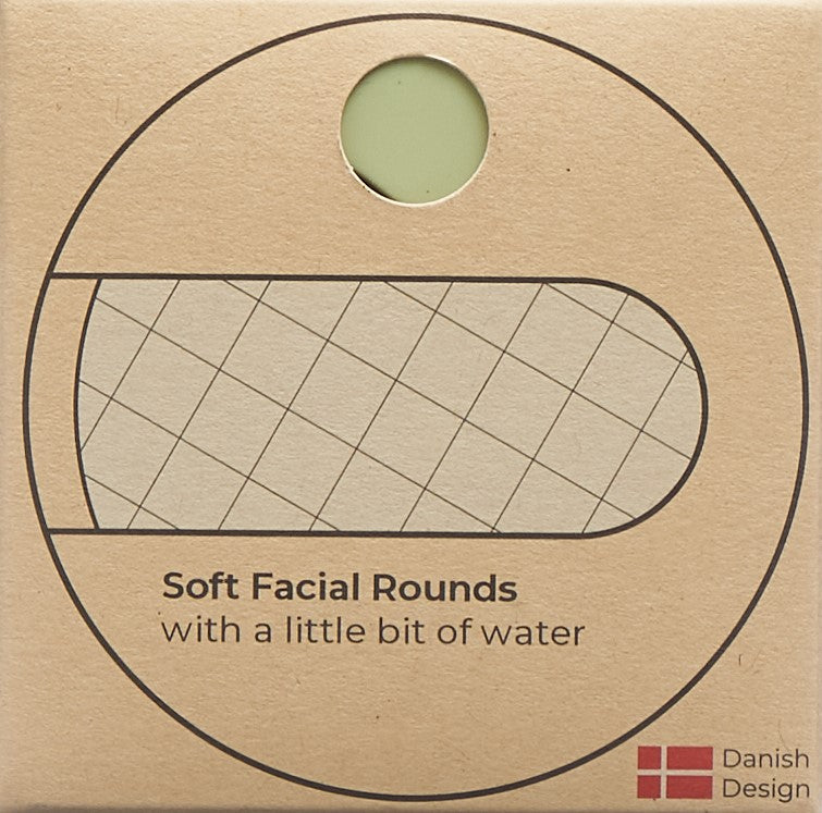 LASTROUND Wiederverwendbare Wattepads grün