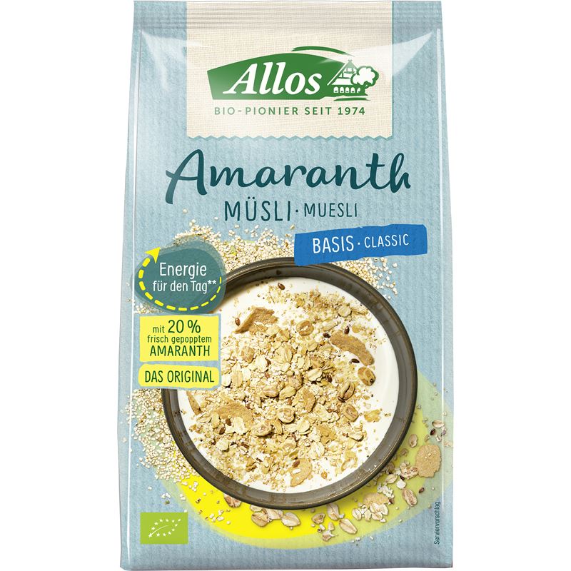 ALLOS Amaranth Müsli Basis Btl 1.5 kg