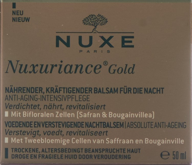 NUXE Nuxuriance Gold Baume Nuit Nutri Fort 50 ml