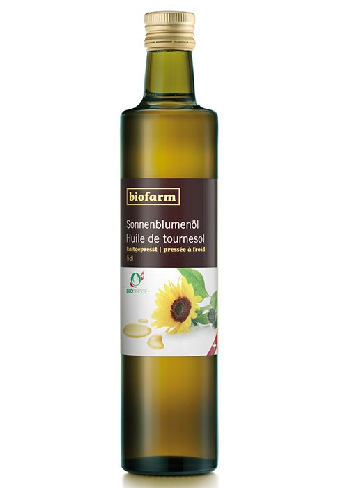 BIOFARM Sonnenblumenöl CH Knospe Fl 500 ml