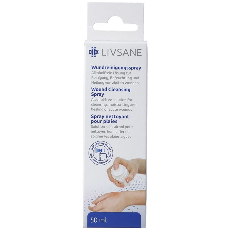 LIVSANE Wundreinigungsspray 50 ml